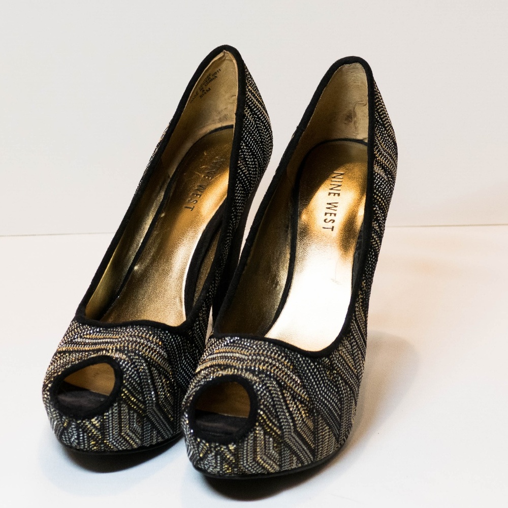 Nine West Peep Toe Pumps